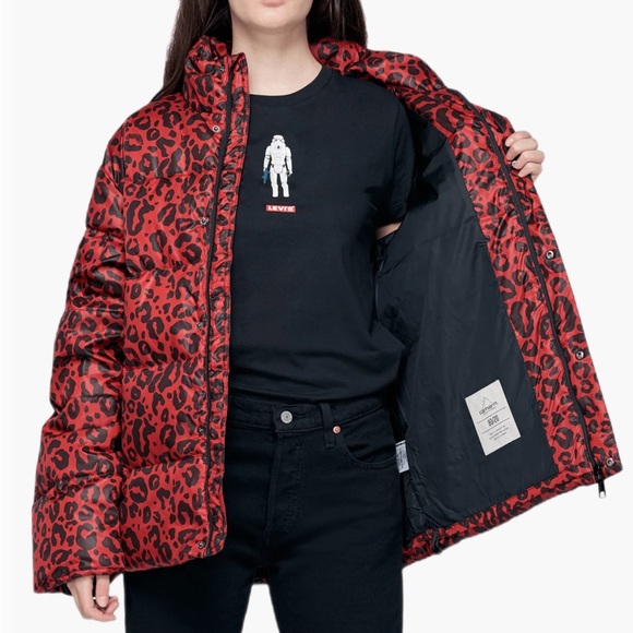 Carhartt WIP Deming Red Panther Puffer Jacket (NWT) - Picture 3 of 9